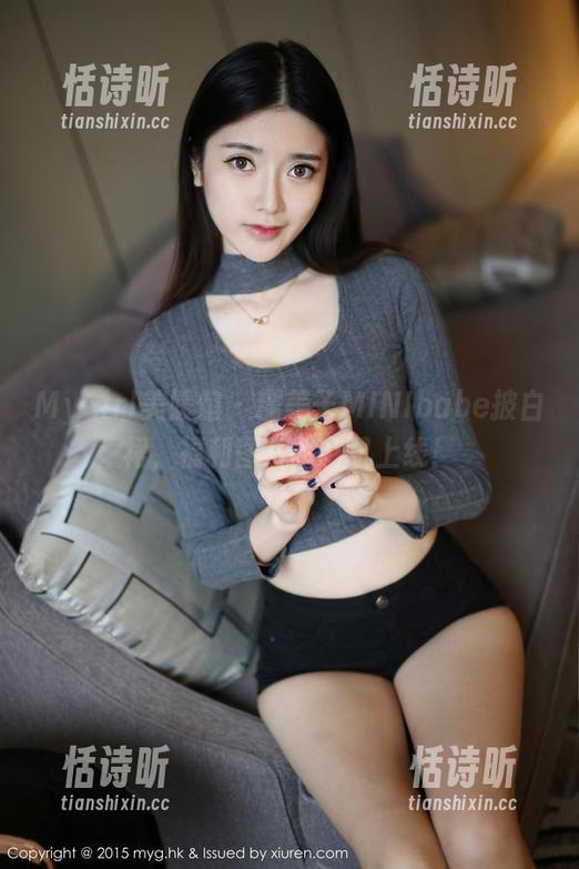 MyGirl美媛馆 - 糯美子MINIbabe披白裙，福利图片收割机上线！