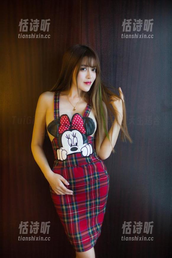 TuiGirl推女郎 - 精选艾栗栗，天生适合牛仔裤，一秒想要一条！