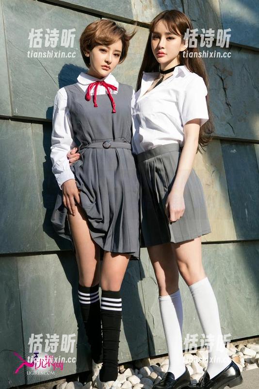 UGirls尤果网 - K8傲娇萌萌的私房美图：厨房里的小秘密，哈哈，谁能想到呢？