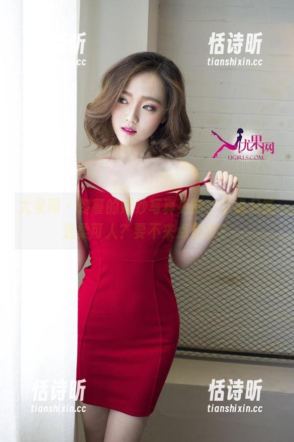 尤果网 - 佟蔓的婚纱写真更新，谁说只能温柔可人？要不来点俏皮？