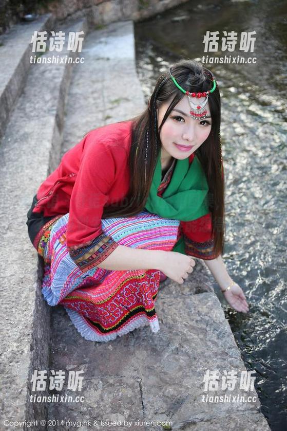 美媛馆 - 许诺sabrina旅拍图集，居然让人感受到失控的快乐，谁能想得到！